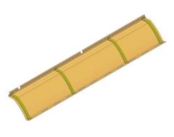 Front left ceiling panel 529222-5702219-10