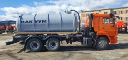 Vacuum tank truck MV/MV-OD/ACNS 4671M3-40 on chassis Kamaz 65115-5H