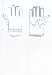 Gloves demi-seasonal olive colour; grey-blue colouring "Moss 2"; camouflage green colouring "Moss".