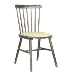 Wooden Tucker Chair with cushion