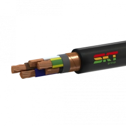Power cable of VVGEng(A) mark for rated alternating voltage 0,66 and 1 kV