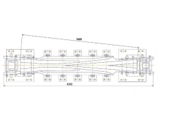 Cross member of P65 type of mark 1/9 of project 1088.00.000-02
