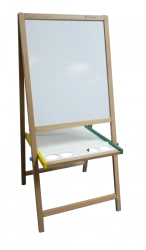 One-sided easel.