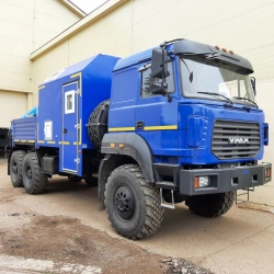 Special purpose vehicle model 676213 with CMU (INMAN IM50 JSC) on URAL 4320-4971 chassis