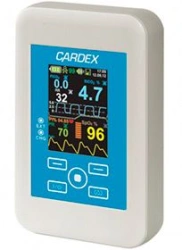 Anaesthesiological and resuscitation monitor for monitoring a number of physiological parameters "MAR-02-CARDEX" version CP