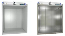 Electric freight lifts. Model LGM. Up to 250 kg, up to 0, 5 m/s.