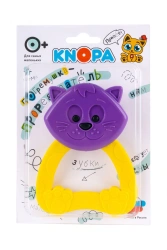 Teething rattle "Kitty" KNOPA 1/35