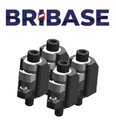 BB.VS.100.50.051 Set of 4 smooth clamps without adjustment, height 50 mm BriBase