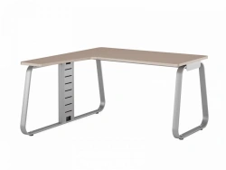 Small left workstation (rounded corners), item No. JNO111SX