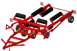 Water-flooding hydroficated roller KVNG-15