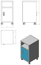 Metal bollard (series TB.M)