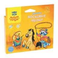 Crayons coloured crayons Multi-Pulti "Raccoon in Australia", 4 colours, cardboard box, europodweight