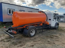 Vacuum tank truck type 2790E, modifications 2790E-18 on the basis of GAZ chassis, C4 modifications C41R13, C41R16.