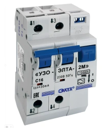 Automatic circuit breakers of differential current "UZO-ELTA-2M"