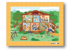 Magnetic poster "My House"