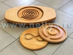 Floor balancer with three liners "Nellia"