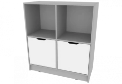 Drawer unit on plinth (2 drawers) 900x420x1000mm (WxHxH)