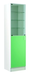 Medical cabinet two-section single-door MKP 014/01-"Aibolit".