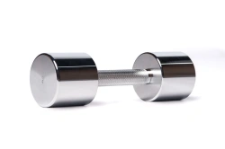 Chrome-plated dumbbell 6 kg