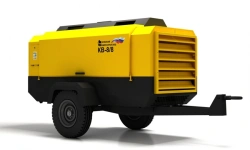 Compressor station on wheeled chassis based on screw compressors KV-8/8P