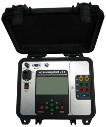 Transformation parameter meter "Coefficient 3.1"