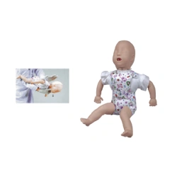 Fake upper airway obstruction in a child, CPR150