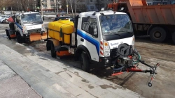 Multifunctional combined machine MKM-1904 -16 "Cleaner" with mounted equipment