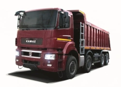 Dump truck KAMAZ - 65201-B5 with AXOR cab
