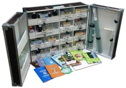 School portable chemical-ecological laboratory SHCHEL (Educational-methodical set, 1+14)