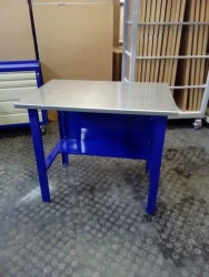 SV-0T.00.00.10.?? workbench, galvanised table top