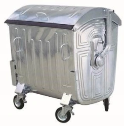 Steel container for solid domestic waste (model 1132)