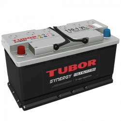Accumulator battery starter lead-acid TUBOR SYNERGY 6ST-110.1(0) VL
