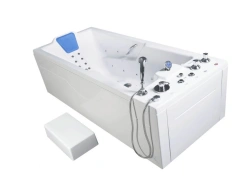 Hydrotherapeutic bathtub "OCCERVILLE", modification - hydro/aeromassage with chromolamp: G30/A15/XE