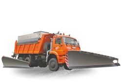 Combined ED 405V3 road machine on the basis of KAMAZ 6522-53 truck