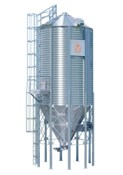 Metal silo with cone bottom SKA604-2-7,2-11 (clearance 1230 mm)