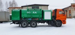 Tank truck for sewer cleaning 4671 M3-20 on chassis KAMAZ 65115-5H