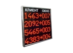 LED information board Neuroniq TIN-MR59, 8888->888 (RS485, 9V, character height 59 mm).