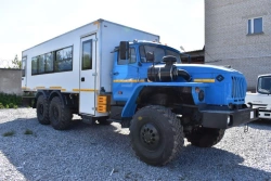Special shift truck on URAL 4320-1151-61, 4320-1151-63, 4320-1151-71, 4320-1151-73, 4320-1151-75 chassis. GIRD mark.