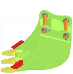 Trench bucket for Doosan DX190WA 0.4m3