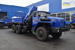 Crane-manipulator automobile (flatbed), Flatbed truck with CMU (version with CMU: ANT 7.5-2, ANT 8.5-2, ANT 10LM, ANT 12-2, ANT