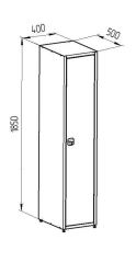 Cupboard A-8/0,5