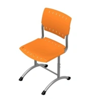 Student non-adjustable chair "Extra R plastic SIGMA" gr. 4,5,6,7, article ST-05