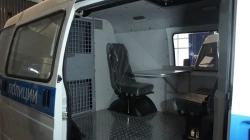 Means of transport operational-service vehicles for transporting persons in custody on the basis of chassis GAZ-231073 model 325