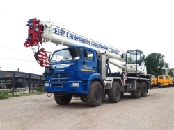 Truck crane ??-55721-5B and its modifications (with the use of the cabin ??-55713.52.100-6 and its modifications) (special, auto