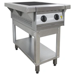 Cooker el. 2 conf. floor cooker without a hot cupboard PEP-0,24-N-01