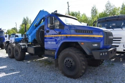 Special tractor-tractor truck with CMU produced by INMAN JSC on Ural 4320-6951-70, 4320-6951-72, 4320-6951-74 chassis. GIRD bran