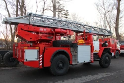 43443D fire ladder AL 17...30 (43206), type 4344-06, modifications 4344B6 on chassis of modification 43206-6151-71 / (43206-71),