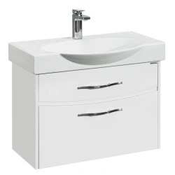 Pedestal cabinet under sink Aquaton Infinity 76 white 1A192001IF0101.A192.0.01I.F01.0