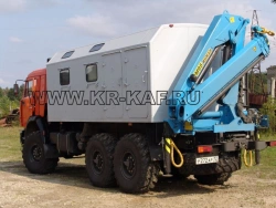 Workshop truck (AMG, PNU, PARM, MAVR, ANRP, PKSR, ARS, PSM, AROK, AOP, PPUA, UMP, MTO-AM, MTO) model 574216 on KAM chassis.