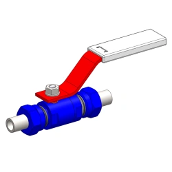 Ball valve 11nzh38p Du10 Ru 1,6-4,0MPa